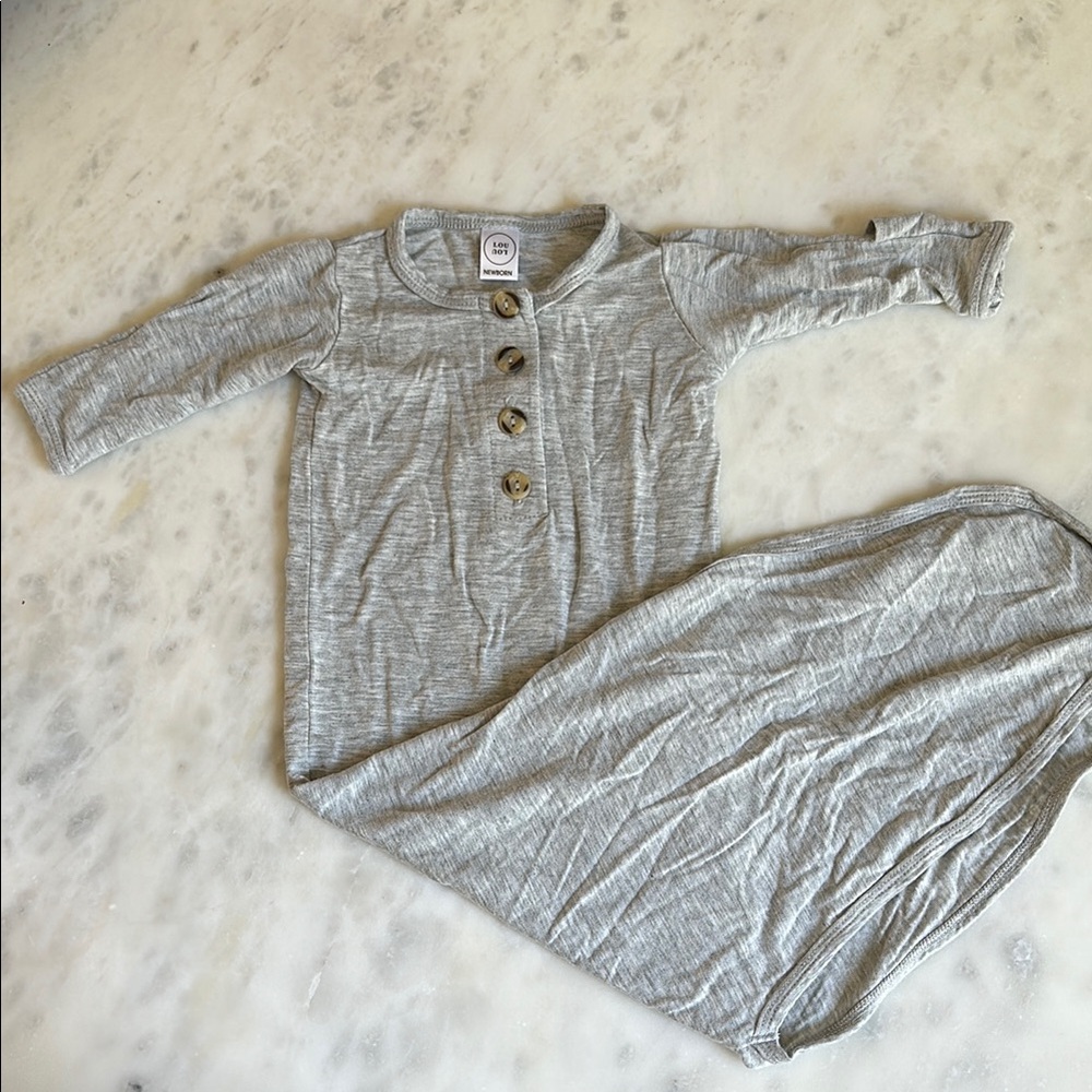 Cozy Gray Kids Pajamas